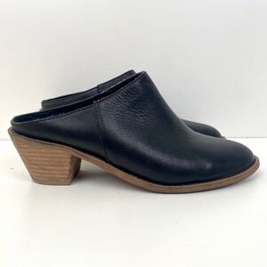 Kelsi Dagger Leather Kellum Mules Black